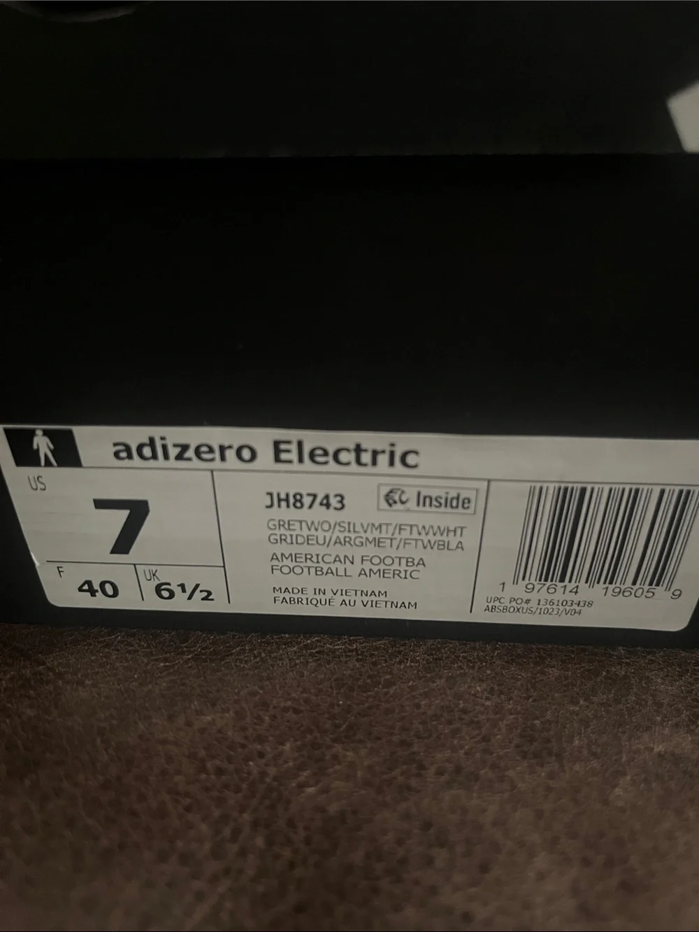 adidas Men's Gray Athletic Cleats - Minimalist Performance